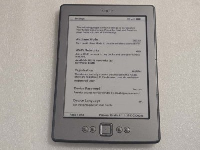 eBook Amazon Kindle 4 .gen 2gb 6 Inch Wifi D01100 - poze reale foto