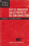 Effet de l&#039;irradiation sur les proprietes des semi-conducteurs