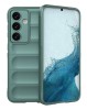 Husa Wave din Silicon compatibila Samsung Galaxy A15 Anti-Shock, Verde, Oem