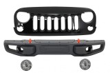 Bara fata cu grila centrala pentru Jeep Wrangler JK Rubicon 2007-2017