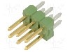 Conector 6 pini, seria AMPMODU MOD II, pas pini 2.54mm, TE Connectivity - 826656-3