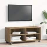 VidaXL Dulap TV, stejar artizanal, 90x35x35 cm, lemn prelucrat