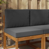 vidaXL Perna pentru canapea de exterior 2 pcs Antracit Poliester 900710