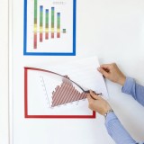 Rama magnetica colorata pentru afisare, format A4