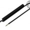 Cablu spiralat neecranat 1,5m negru