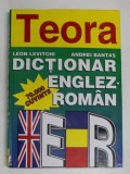 DICTIONAR ENGLEZ - ROMAN de LEON LEVITCHI, ANDREI BANTAS 1998 , COTOR UZAT