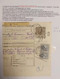 Romania 1913 - Foaie de expeditie RUCAR-BUCURESTI