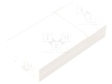 Carcasă Universală ABS Albă 67x125x31mm