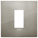 Rama Ornament 1M pentru doza de 2M metal Vimar Arke inox periat 19641.08
