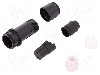 Conector circular, mama, 2 pini, BULGIN - PXP4011/02S/6065