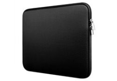 Husă laptop, 15.6&rdquo;, neopren, neagră, 38x29x1.5cm