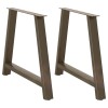 VidaXL Picioare de masă &icirc;n formă de A, 2 buc., 90x(72-73) cm, oțel 4012863