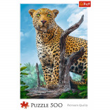 Puzzle 500 piese - Wild Leopard | Trefl
