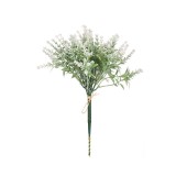Floare decorativa artificiala, buchet lavanda, 23 cm, ATU-084749, Oem