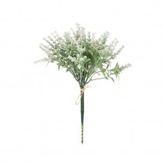 Floare decorativa artificiala, buchet lavanda, 23 cm, ATU-084749