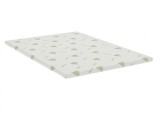 Topper Aloe Vera 140x200x4 cm, husa detasabila si lavabila, fermitate medie Relax KipRoom