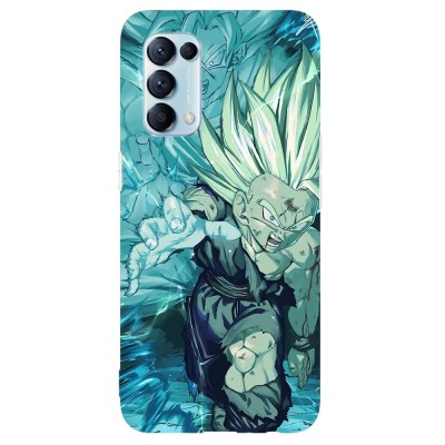 Husa compatibila cu Oppo Find X3 Lite model Gohan Dragon Ball, Silicon, TPU, Viceversa foto