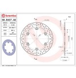 Cumpara ieftin Disc frana fata-spate Brembo 68B407A6 - Honda NSS 125 Forza - SH 300 i - ADV 350 - NSS 350 Forza - XL 1000 Varadero