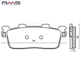 Set placute frana Kymco People - People S 125-250-300cc - Kymco Xciting 250-300cc (RMS)