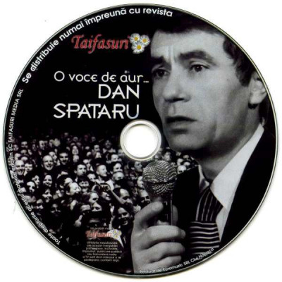 CD Dan Spătaru &amp;lrm;&amp;ndash; O Voce De Aur..., original foto