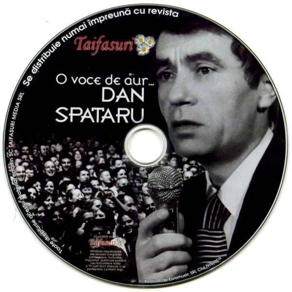 CD Dan Spătaru &lrm;&ndash; O Voce De Aur...,