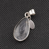 Pandantiv cristal de stanca cu montura din argint 925 a4, Stonemania Bijou