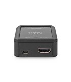 Convertor audio digital 1x HDMI - 1x Coax mama + 1x Toslink negru Nedis ACON3425AT
