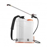 Aparat de stropit cu acumulator, 18 V / 2 Ah Litiu-Ion, capacitate 12 l, 5 duze, tip rucsac, Debit 3.3 l/min, 0-6.2 Bar