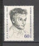Berlin.1972 150 ani moarte E.Th.W.Hoffman:Amadeus-scriitor,compozitor SB.808, Nestampilat