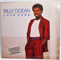 Billy Ocean - Love Zone NM / VG+ vinil LP disc muzica synth pop Jive Germania 1986