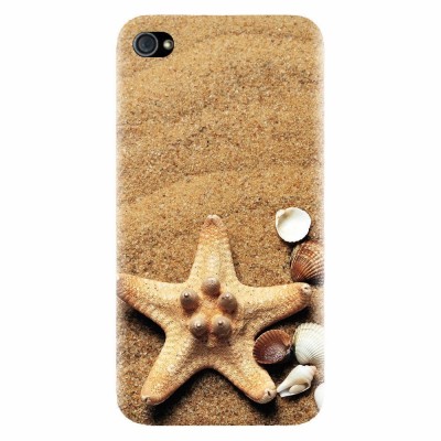 Husa silicon pentru Apple Iphone 4 / 4S, Sea Shells foto