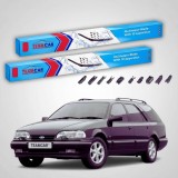 Cumpara ieftin Ștergătoare Ford Scorpio Mk1 Turnier Facelift 1992-1994 | Set Față Flat Premium &ndash; TeamCar&reg;