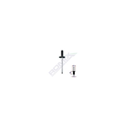 Popnit Universal Negru 48Mm Set 10 Buc 134307 41257-RMX foto