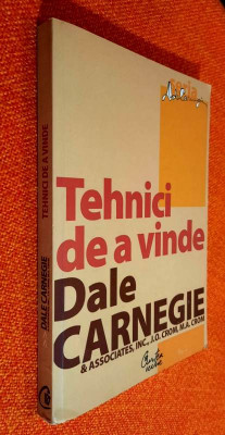 Tehnici de a vinde - Dale Carnegie foto