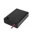 Soclu pentru 3 baterii R6, AA, cu intrerupator - 123929