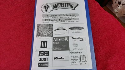 program FC Laufen - FC Munsingen foto