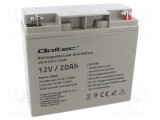 Acumul: plumb-acid 12V 20Ah AGM nu necesită &icirc;ntreţinere