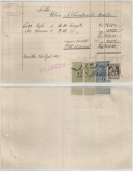 Romania, Alfredo Mendl, Nota, Braila, 1923