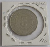 C50 - Moneda foarte veche - Algeria - 5 dinari - omagiala - 1984