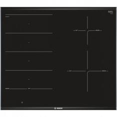 Plita incorporabila Bosch PXE675DC1E, Inductie, 4 zone de gatit