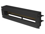 Panou distribuție tensiune LANBERG 3U negru 19" AK-VDP103-B