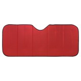 Parasolar parbriz fata pentru vara MATT L 145x70 cm Rosu, Sumex