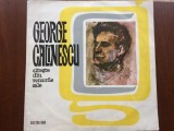 george calinescu citeste din versurile sale disc vinyl 10" mijlociu 1965 electrecord EXD 1100 poezie poezii versuri VG+