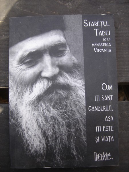 CUM ITI SUNT GANDURILE ASA ITI ESTE SI VIATA - STARETUL SATEDI DE LA MANASTIREA VITOVNITA
