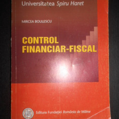 Mircea Boulescu - Control financiar-fiscal