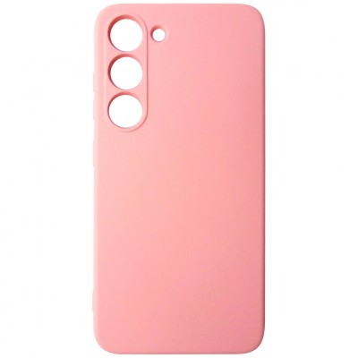 Husa tip capac spate silicon TPU Matte roz deschis pentru Samsung Galaxy S23 5G foto