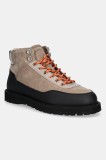 GARMENT PROJECT pantofi de piele &icirc;ntoarsă Olaf Lace-Up Boot bărbați, culoarea maro, GPF2606