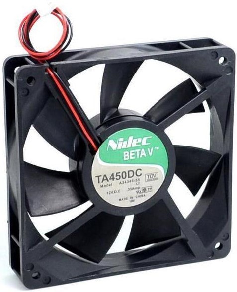 Ventilator Nidec BETAV TA450DC A34344-16 120x120x25mm 12V 0.3A