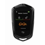 Cheie Smart Auto CerCip 858 Negru, Display LCD Touchscreen 2 inch, Activare Keyless Entry &amp; GO, Functii Noi