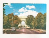 RF191 - Carte Postala - Bucuresti. Arcul de Triumf, circulata 1981